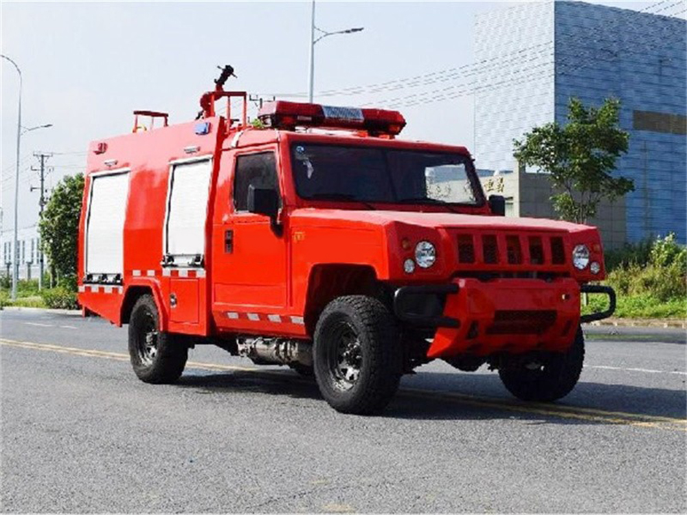 蓝牌勇士四驱越野消防车