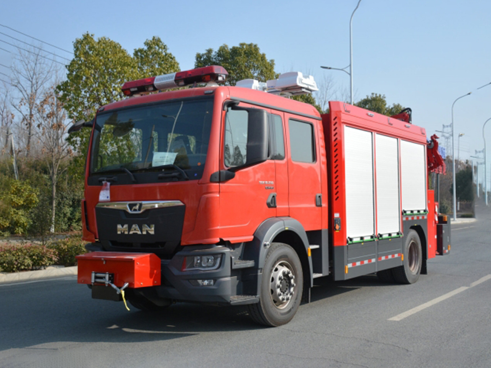 德国曼抢险救援消防车